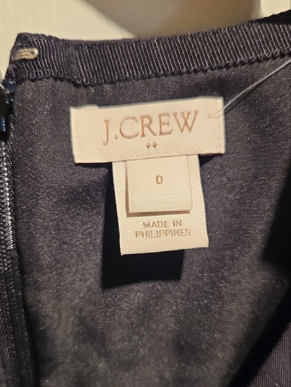 J. Crew Black Sleeveless Pleated Sheath Dress